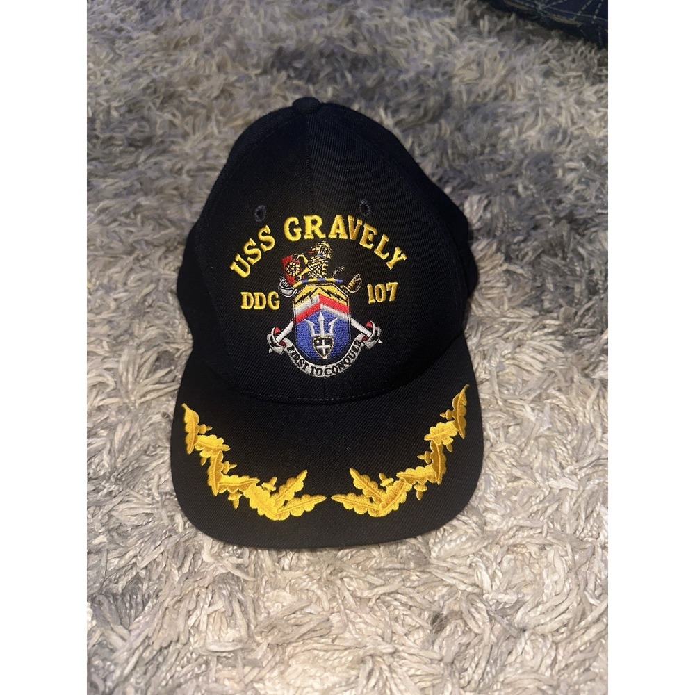 USS GRAVELY DDG 107 The Corps US Navy Baseball Cap Hat One Size
